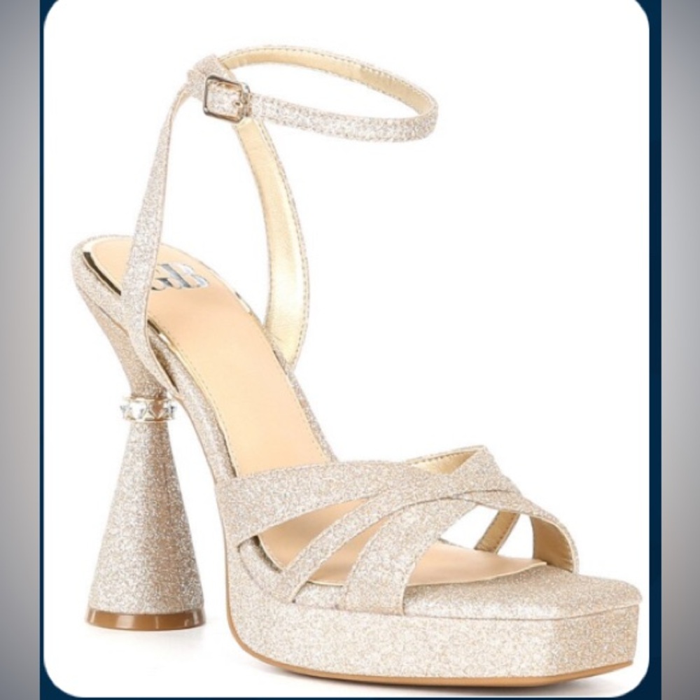 Gianni Bini gold heels